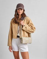 Taya Suedette Crossbody Bag