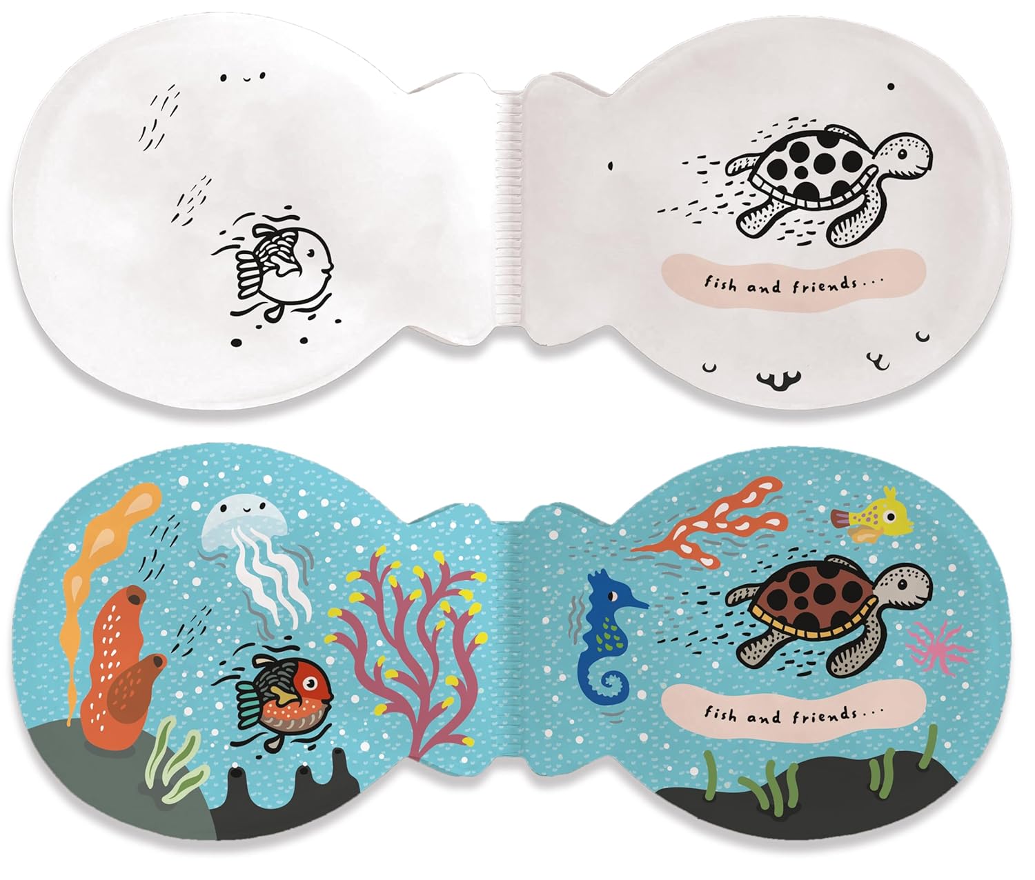 Fish & Friends: Color Changing Bath Book