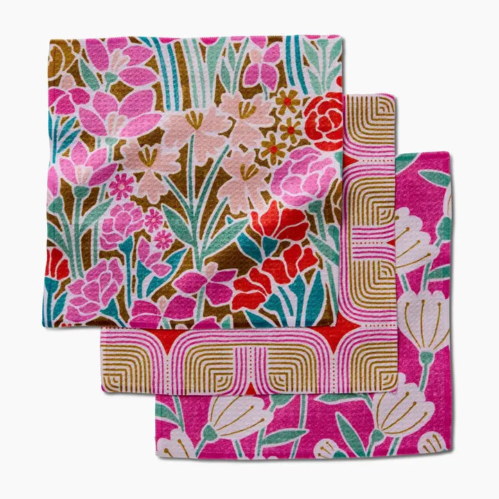 Geometry Dishcloth Set Clemmie, Donna & Janae