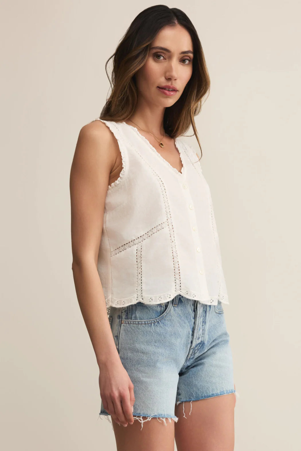 Tomi Tank White