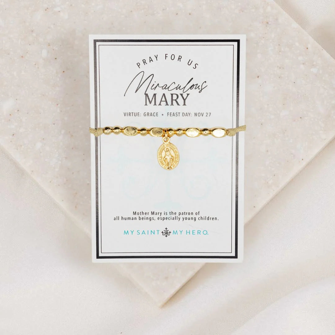 Miraculous Mary Little Saints Bracelet