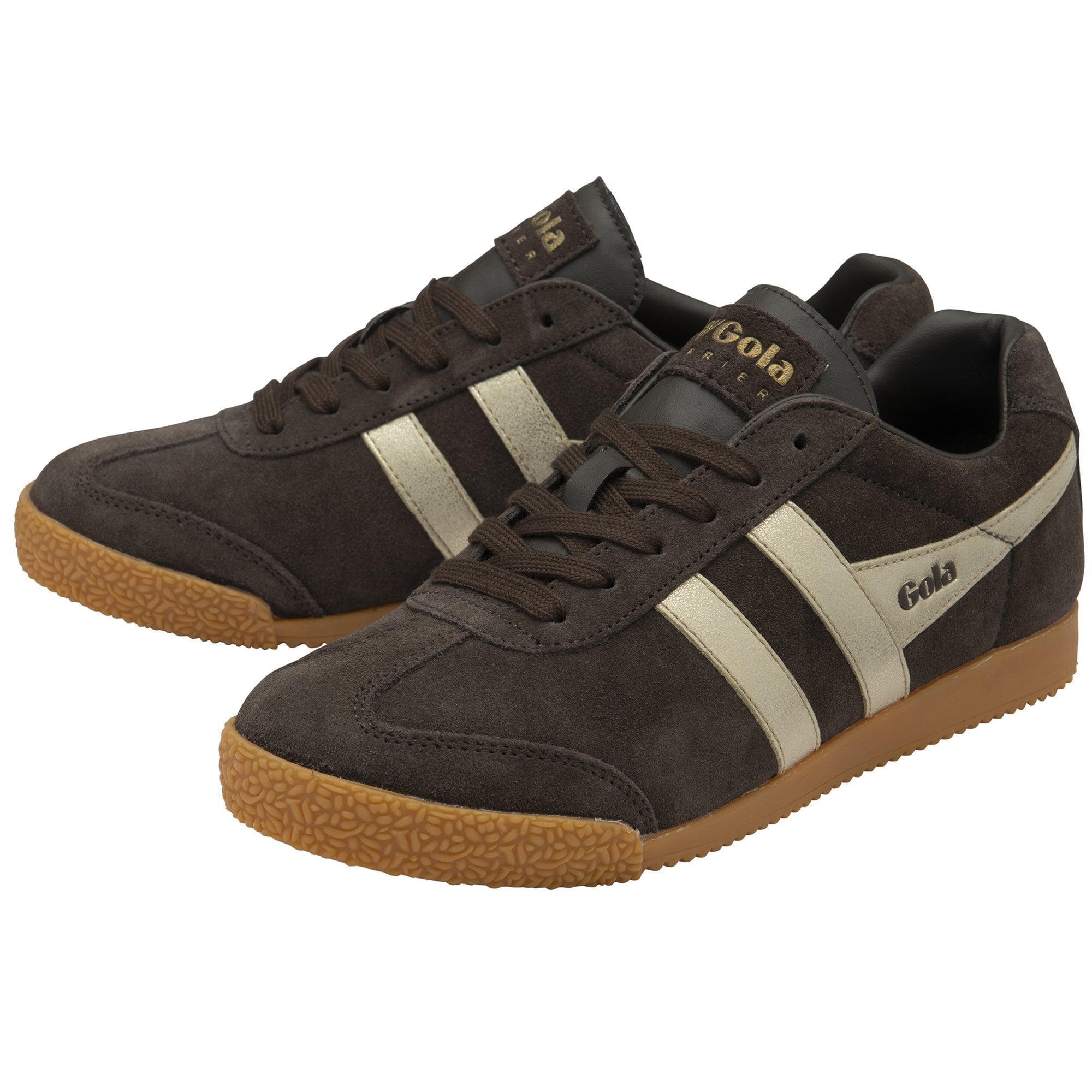 Harrier Mirror Sneaker Mocha+Gold+Gum