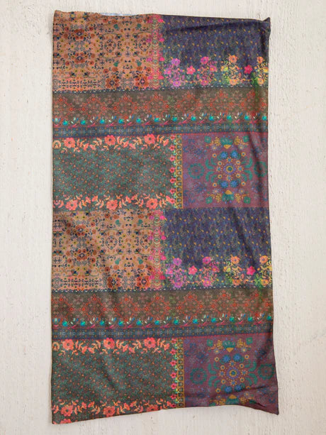 Full Boho Bandeau Dark Patchwork