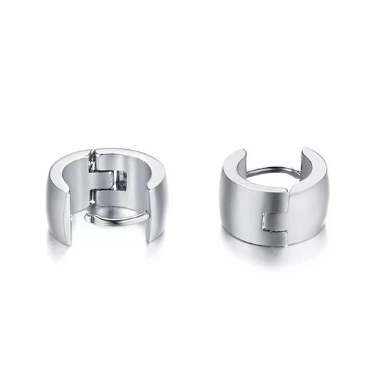 Jax Huggies Earrings Silver