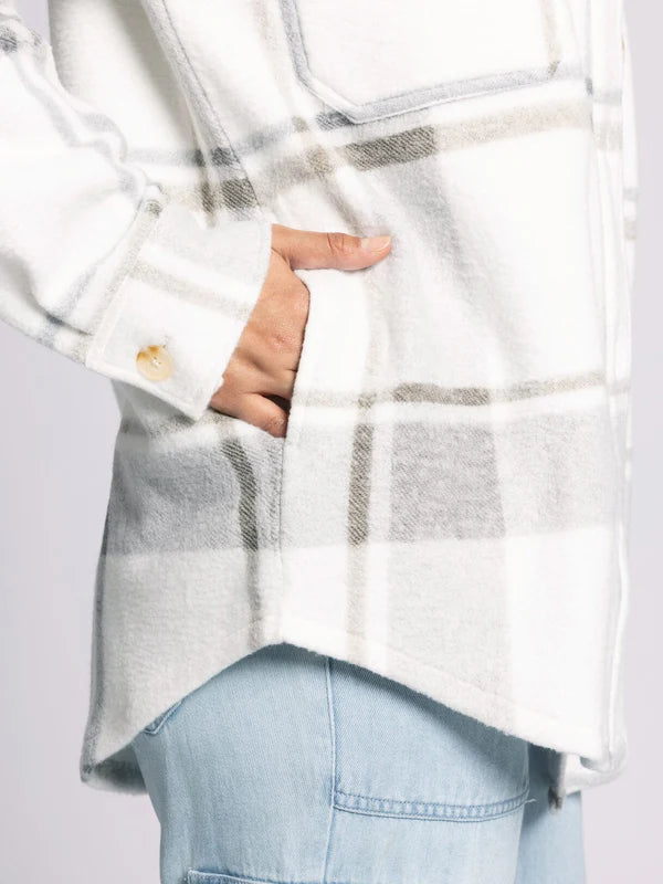 Harvey Jacket Ivory Paloma Plaid