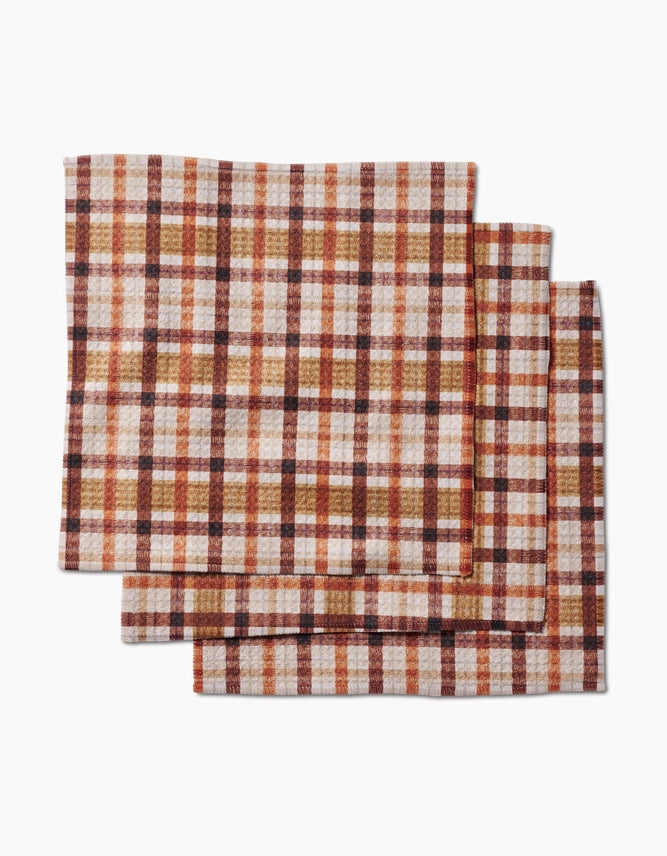 Geometry Dishcloth Set Maple Jane
