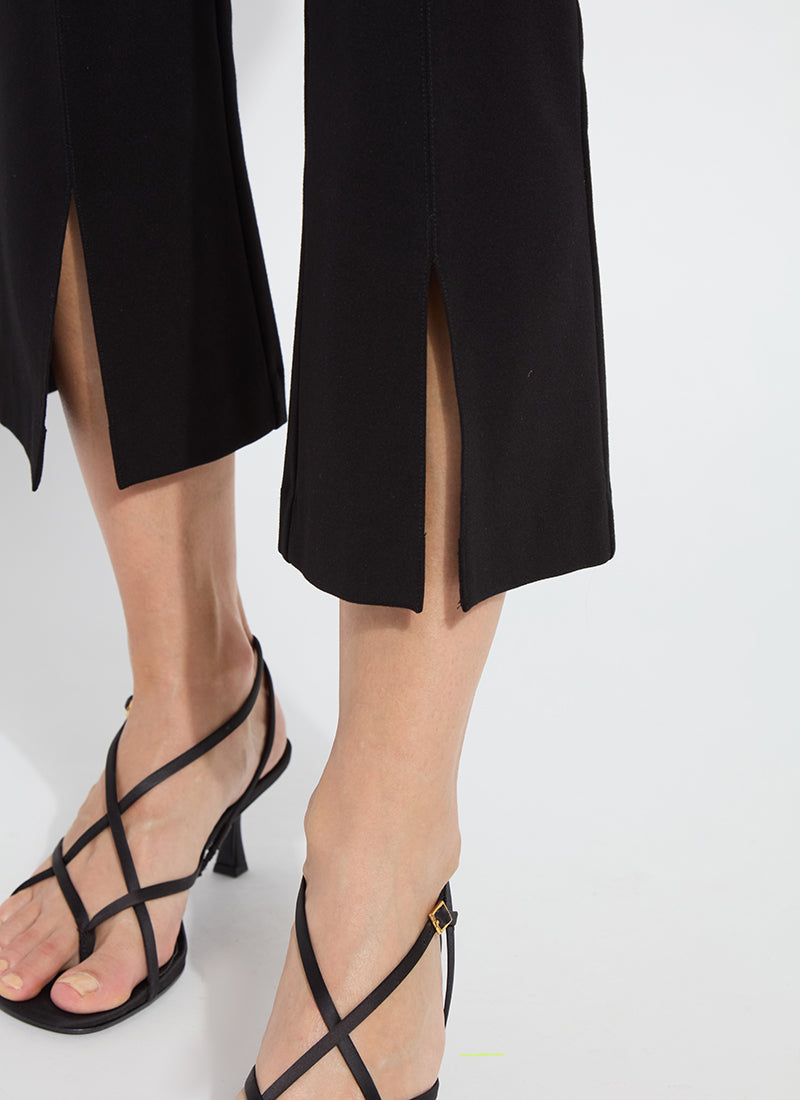 Chantae Split Ankle Kick Flare Black