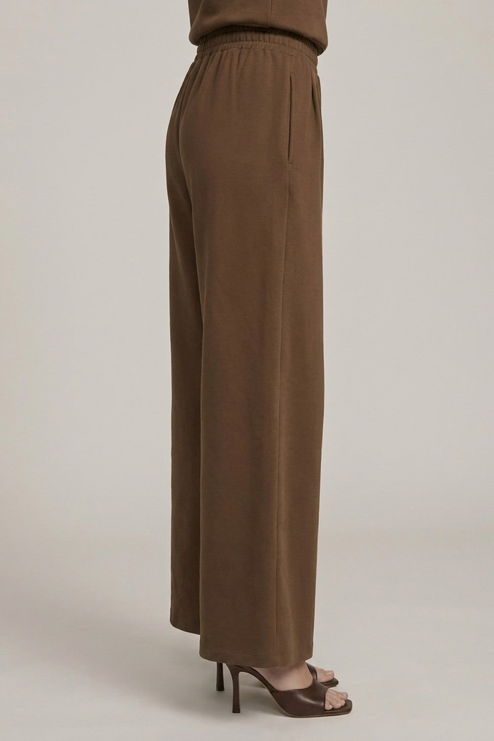 Pleated Wide Leg Pants
