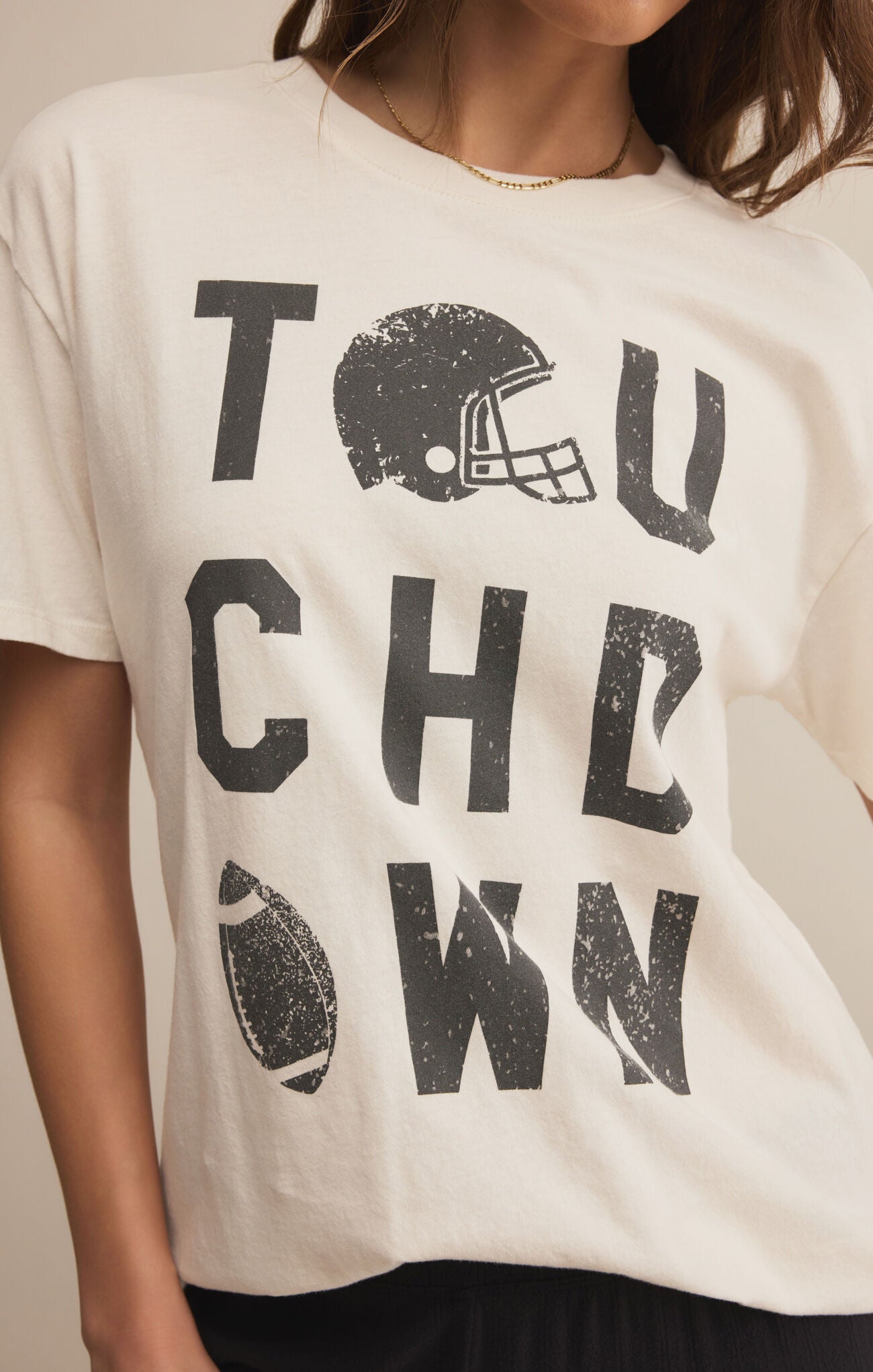 Boyfriend Touchdown Tee Vanilla Ice