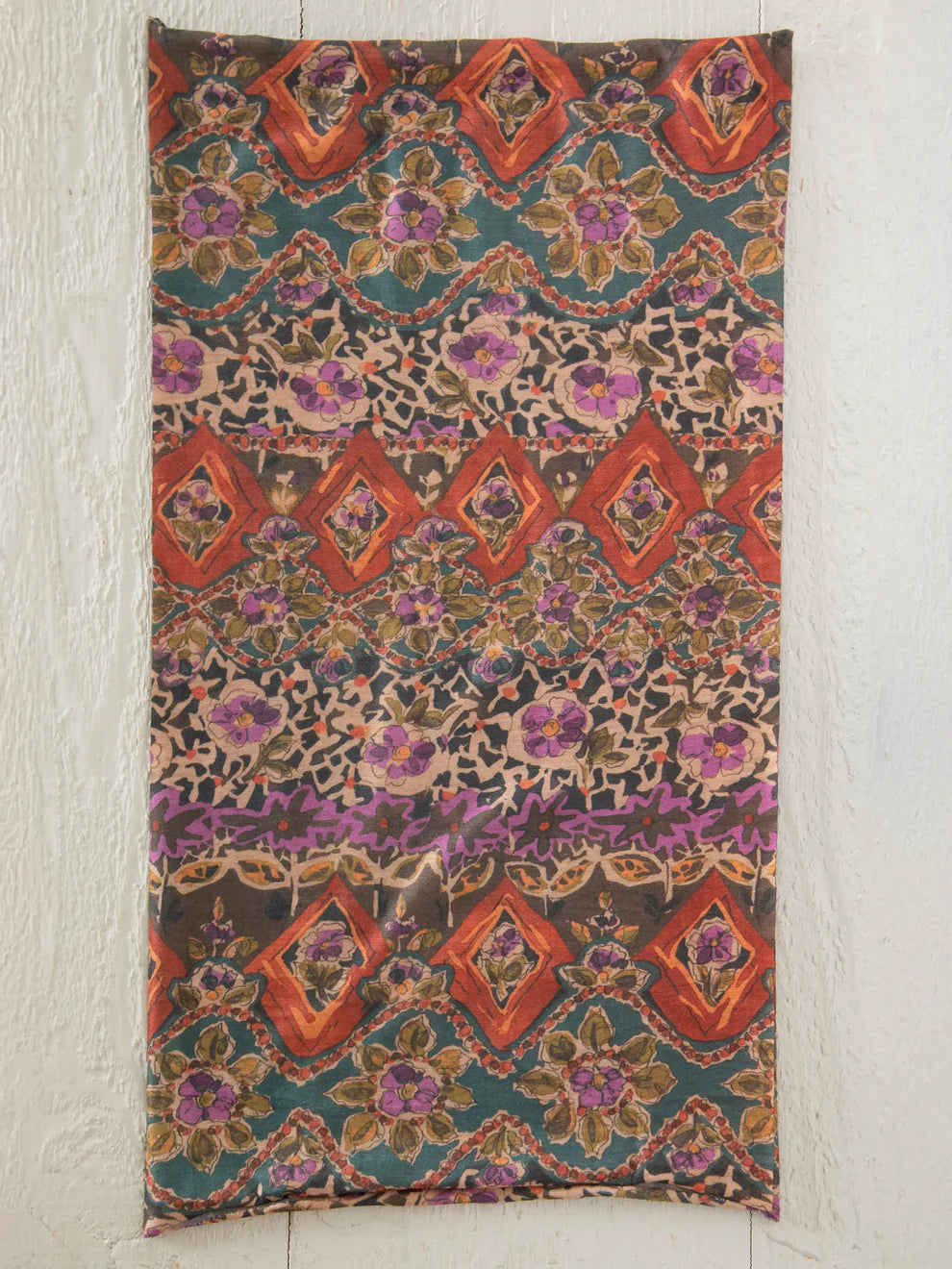 Full Boho Bandeau Brown Tuscany Border