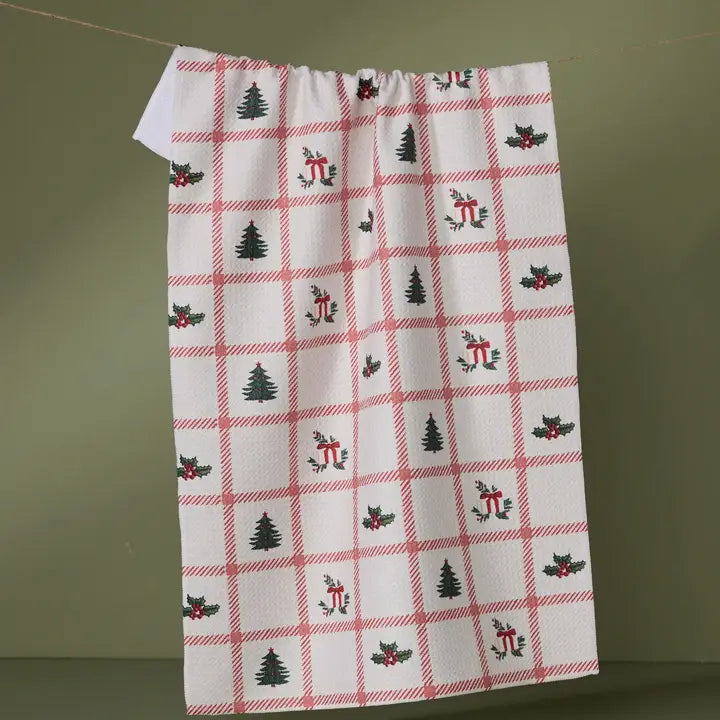 Geometry Tea Towel Tidings