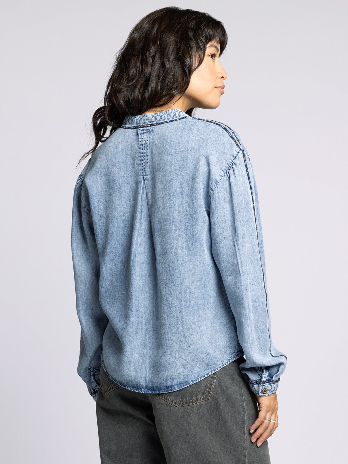 Lettie Shirt Light Blue Wash