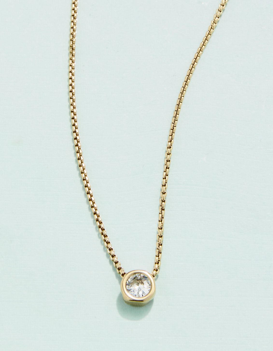 Little Lighthouse 17" Necklace - Cubic Zirconia