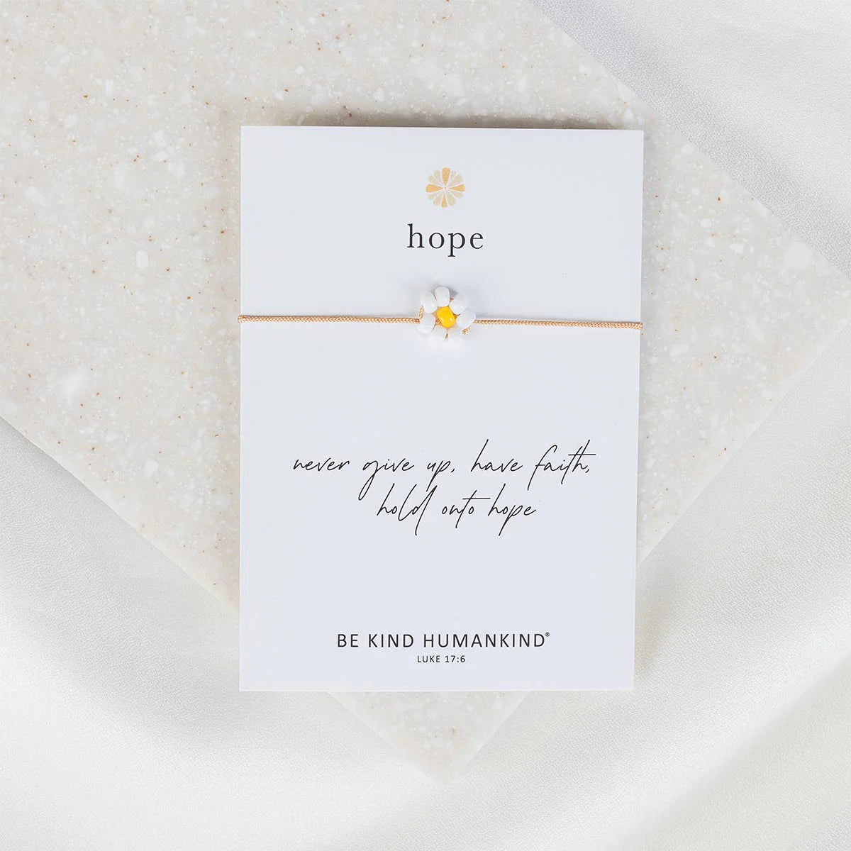 Hope Sunflower Bracelet