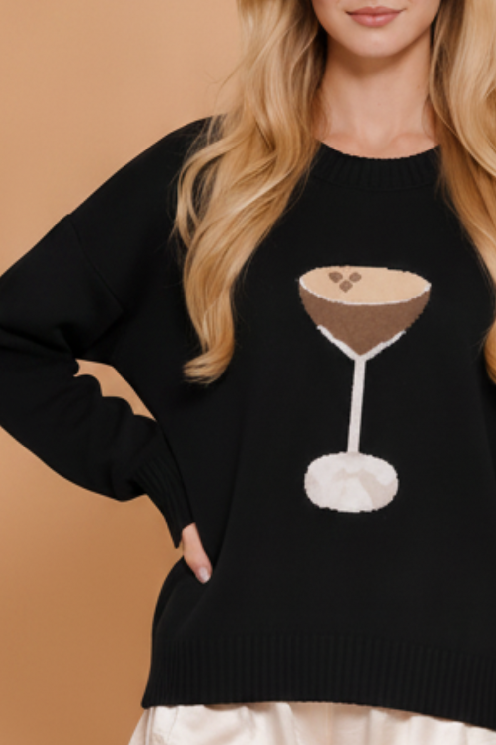 Espresso Martini Sweater Black
