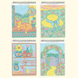 Lifelines FlowArt Dot By Letter Book Cozy Cottage