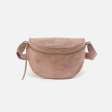 Juno Whipstitch Buffed Leather Belt Bag