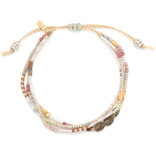 Mixed Media Bracelet Magic | Labradorite