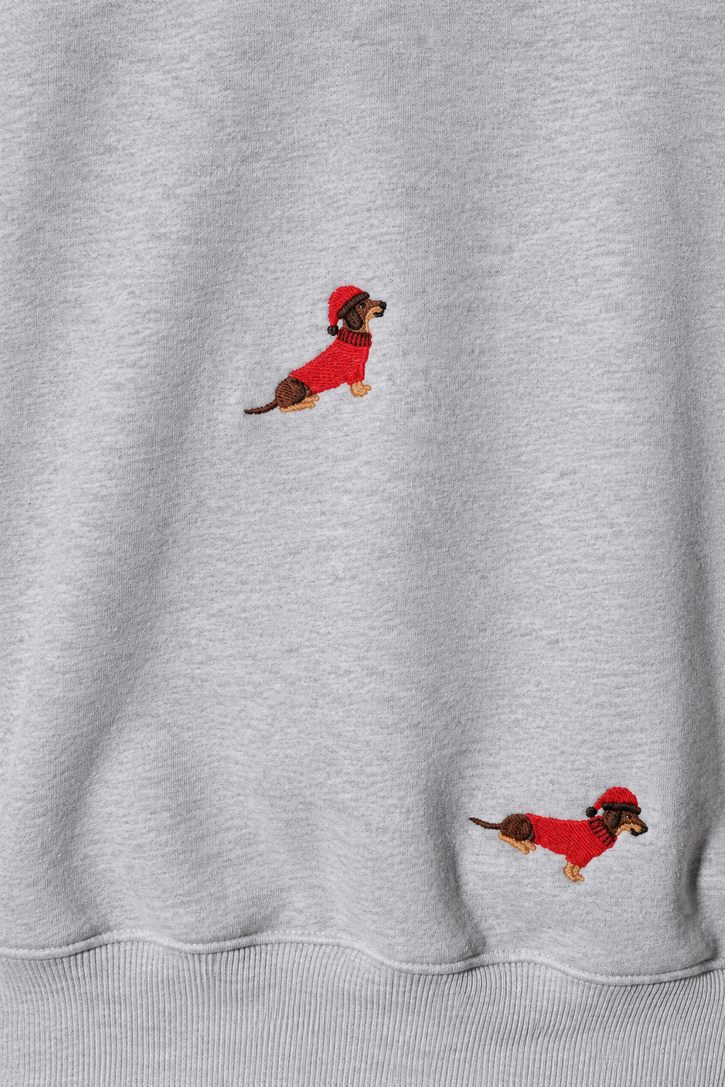 Christmas Weenie Embroidered Sweatshirt