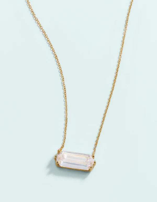 Savannah Necklace - 17" Cubic Zirconia