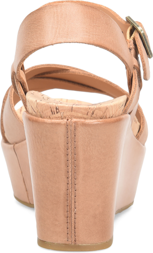 Ava 2.0 Wedges Brown Golden Sand