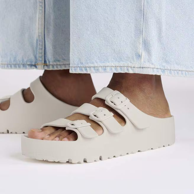 Florida III Flex Platform EVA Sandals Eggshell
