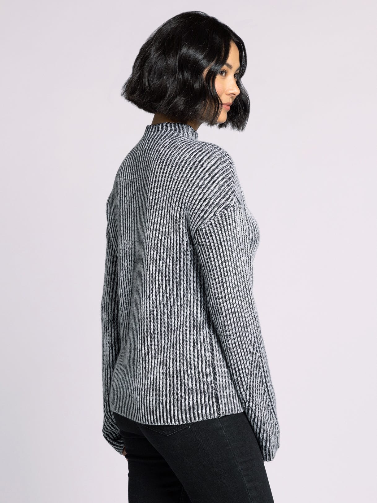 Rina Sweater Blanc Black
