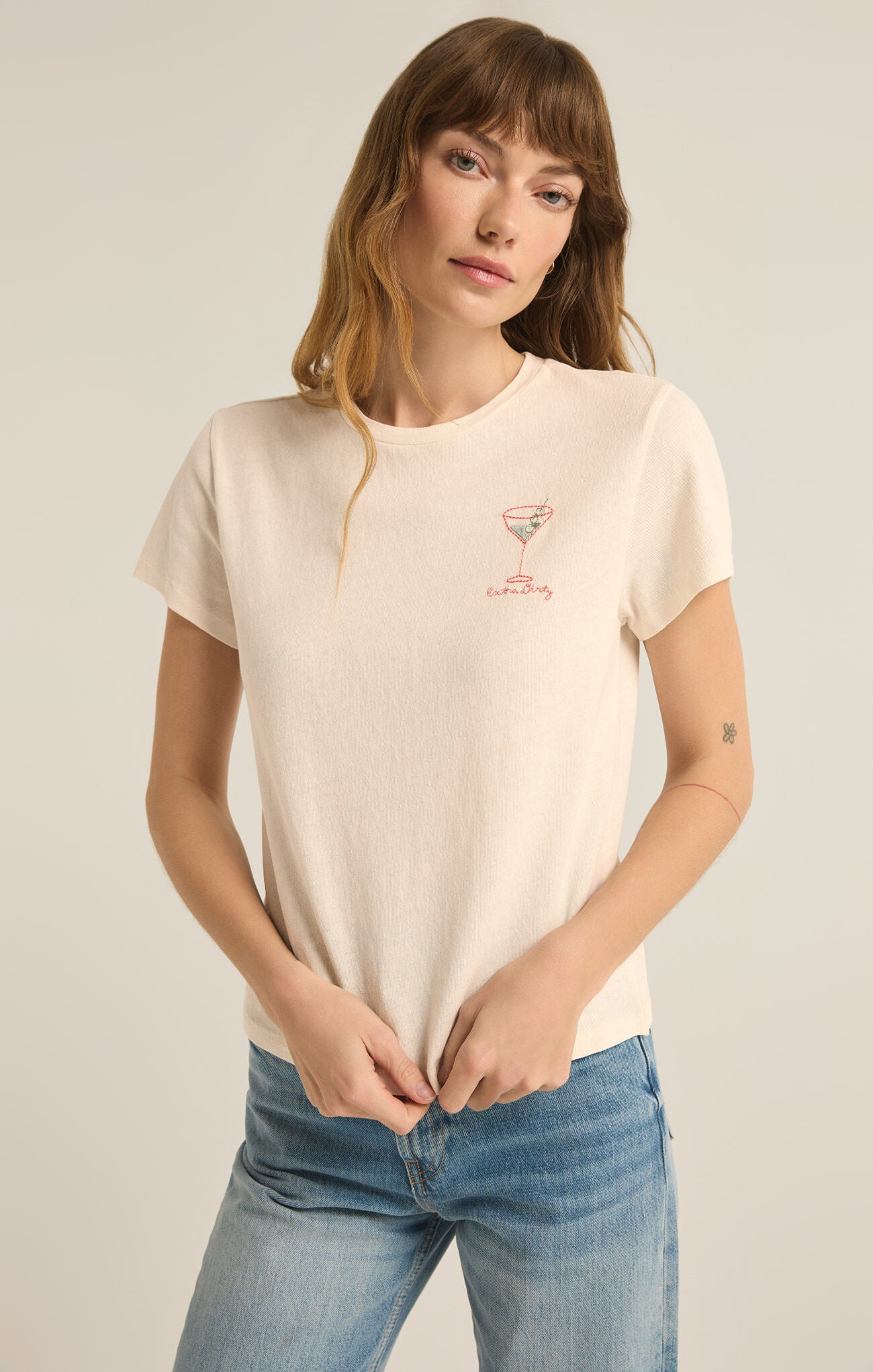 Extra Dirty Day Trip Tee Sea Salt