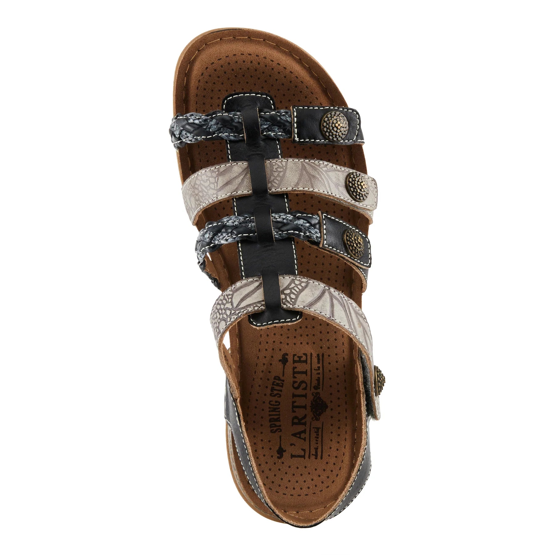 Delila Sandals Black Multi