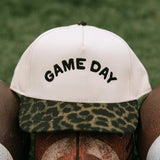 Game Day Embroidered Animal Print Trucker Hat