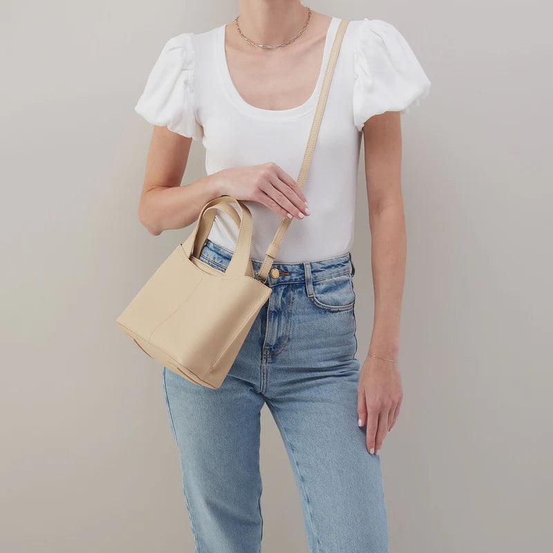 Vida Pebbled Leather Small Tote