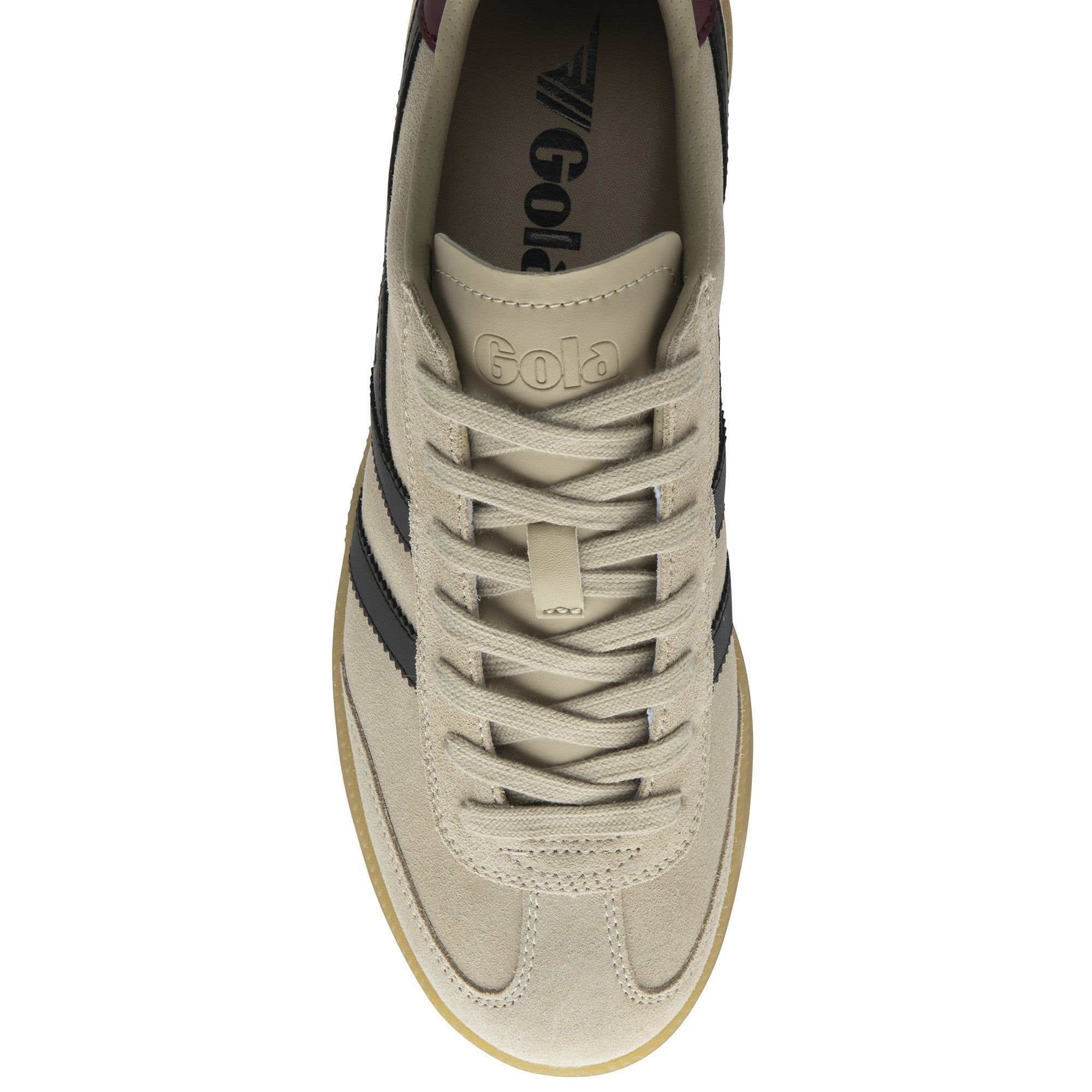 Viper Sneakers Bone, Black + Cherise