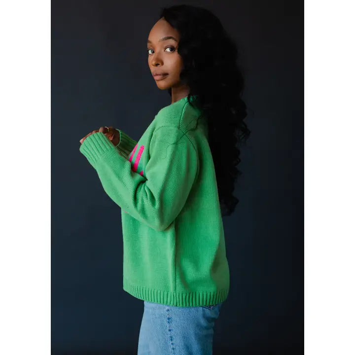 Merry Sweater Mint Green
