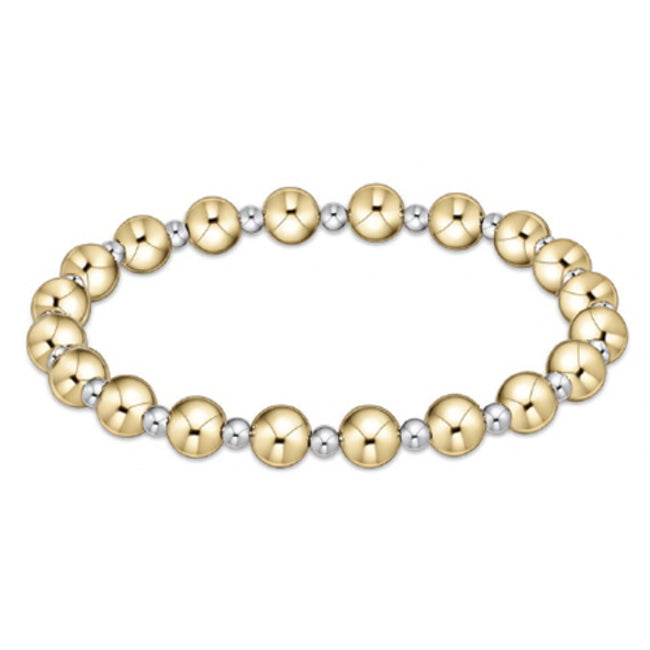 Classic Grateful Pattern 6mm Bead Bracelet