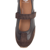 Alina Mary Jane Sneaker Brown
