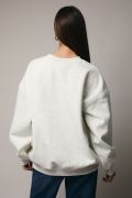 Let It Snow Crew Sweatshirt Melange