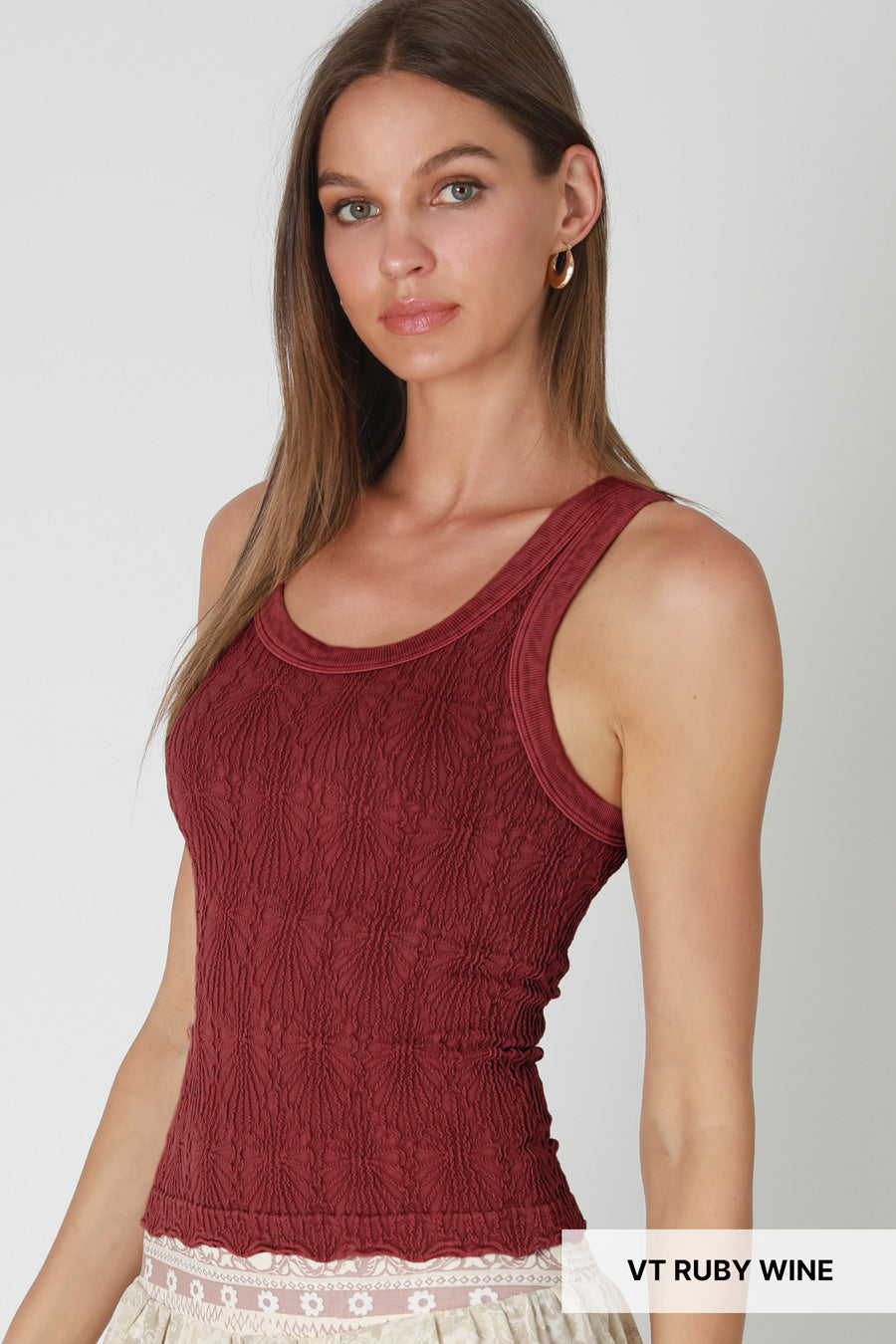 Vintage Reversible Lace Top