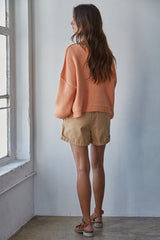 Vandelia Sweater Coral