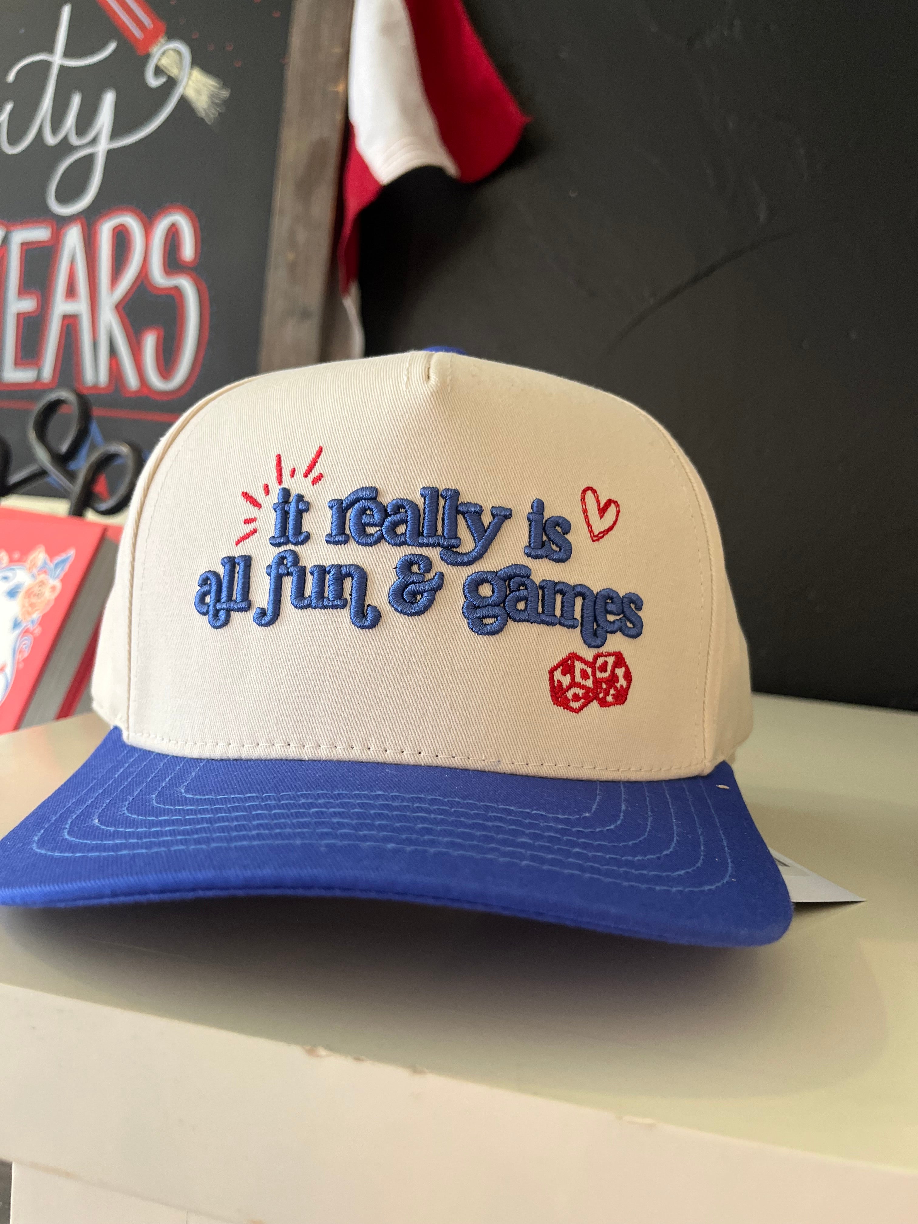 Fun & Games Trucker Hat