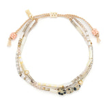 Mixed Media Bracelet Joy | Dalmatian Jasper