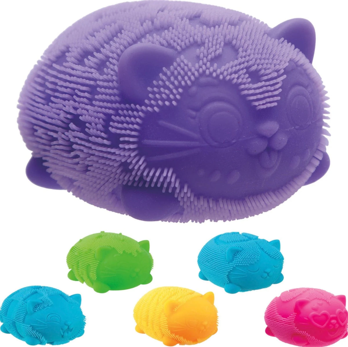 Asst. Wild Cats Fuzz Ball NeeDoh