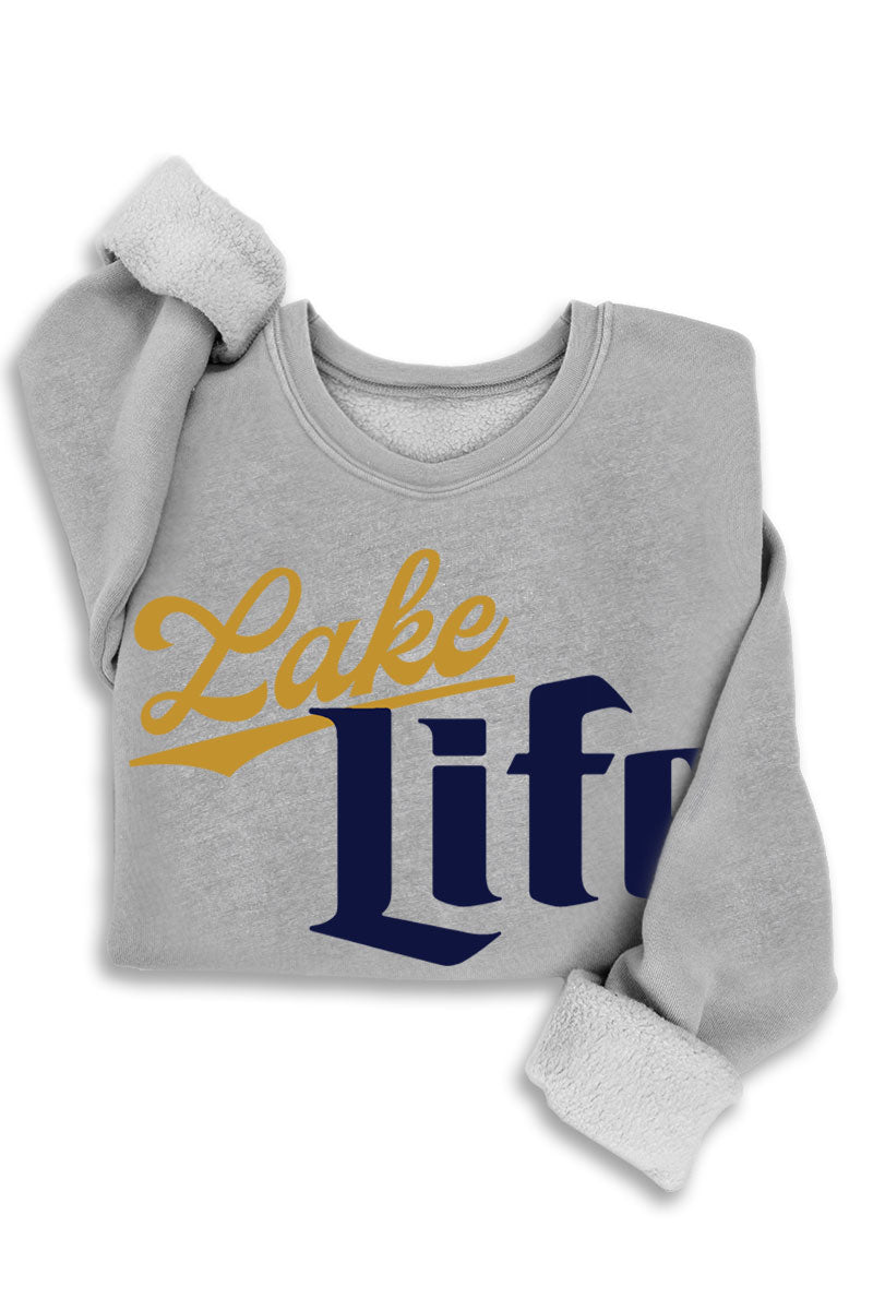 Lake Life Mineral Sweatshirt Mineral Heather Grey