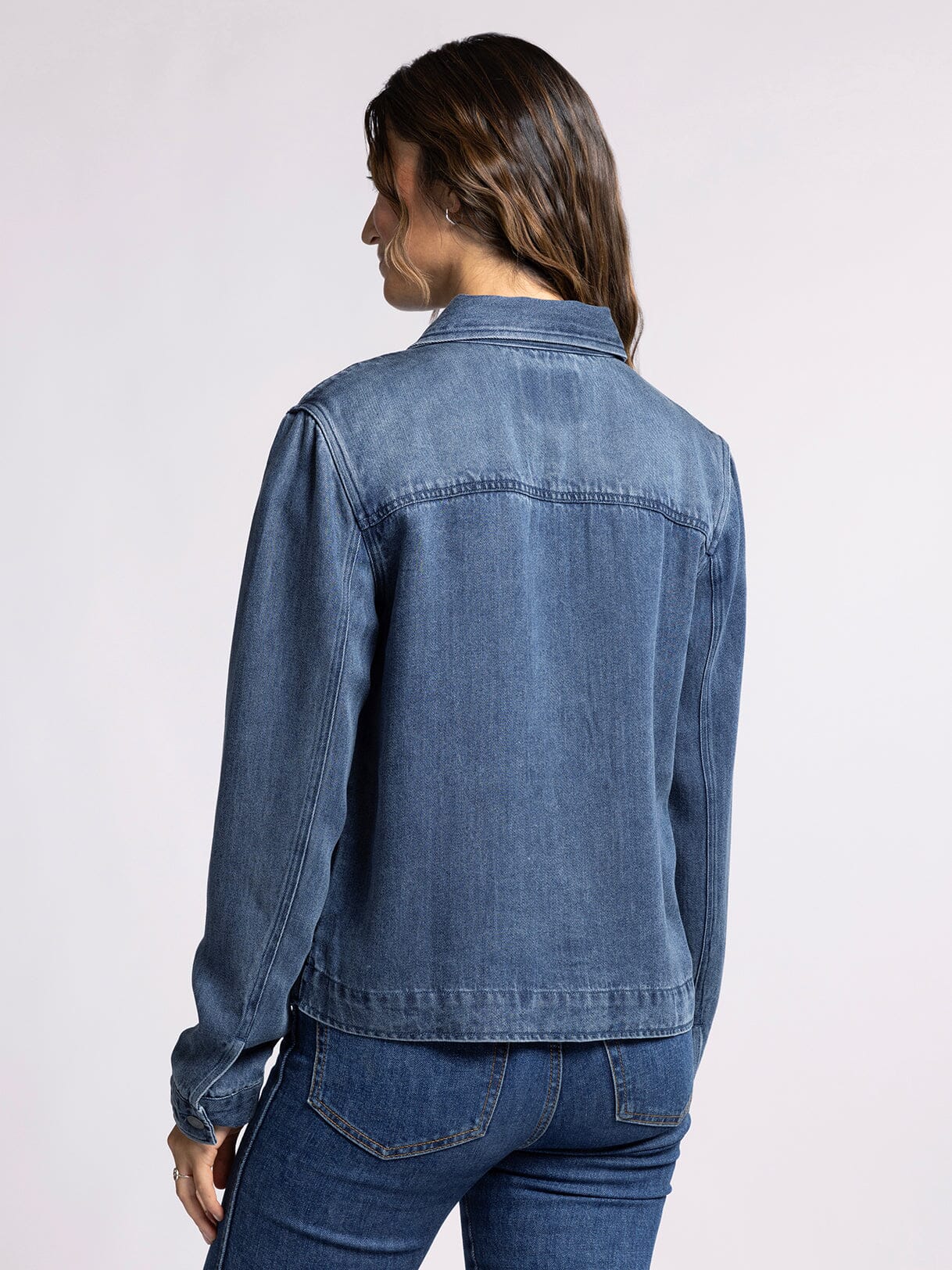 Jackie Jacket Dark Denim Wash