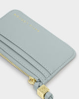 Gift Boxed Coin & Card Holder Duck Egg Blue