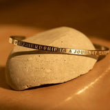 Mantra Cuff Bracelet