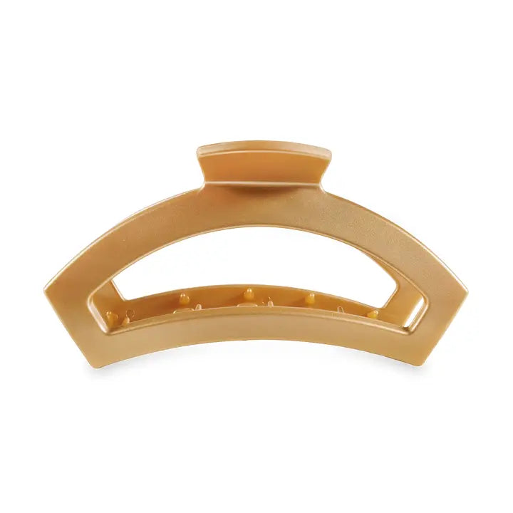 Open Medium Hair Clip Champagne Toast