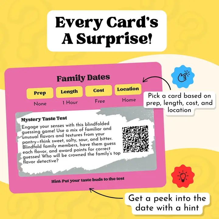 Family Dates 40 Activity Cards