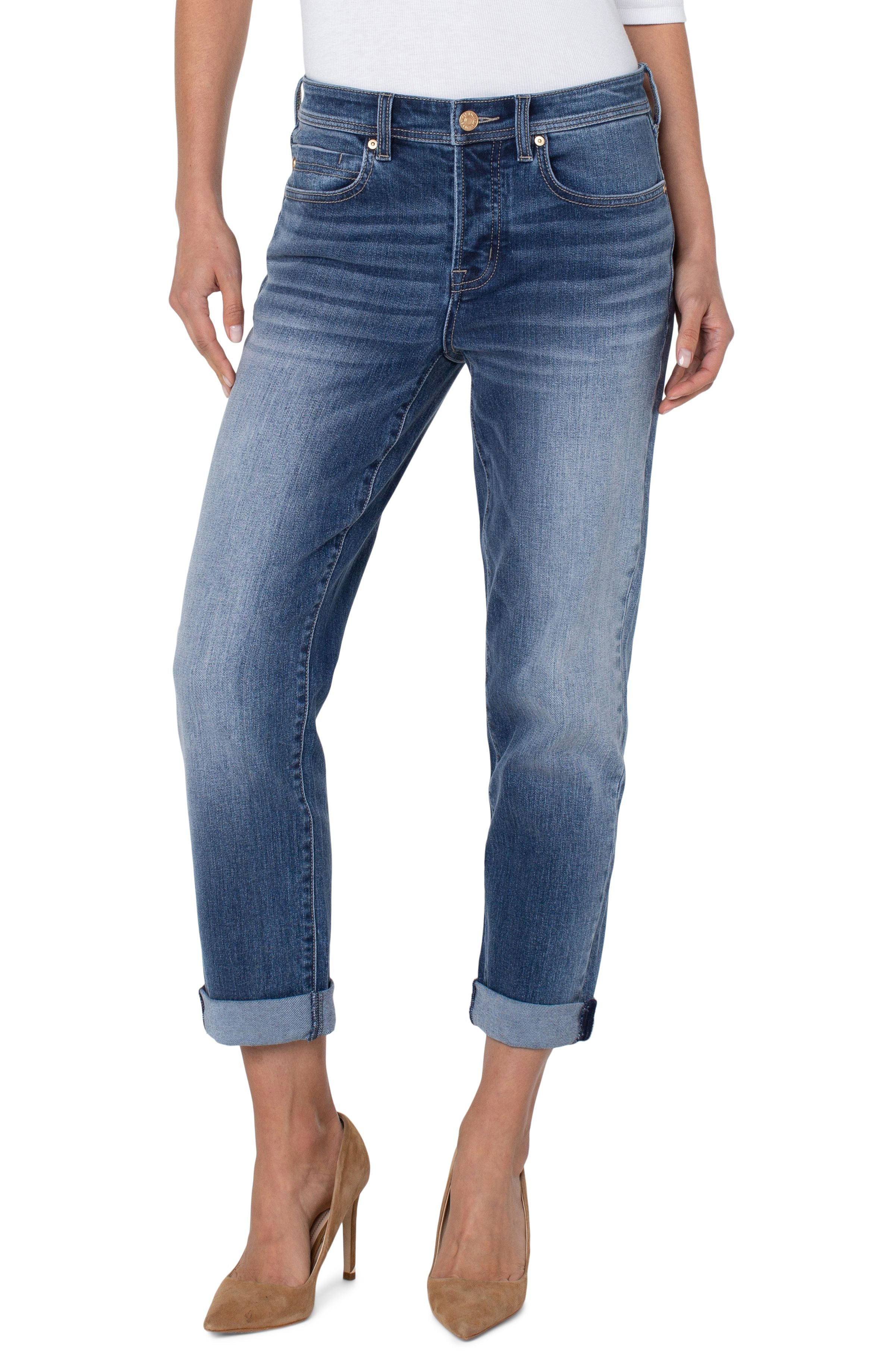 Keeper Boyfriend Rolled Cuff Jean Hartwell
