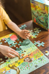 Otters at Play Puzzle - 64 Pieces