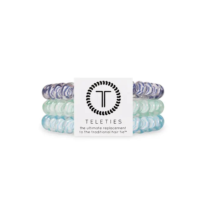 Teleties Small 3 Pack Totally Turquoise